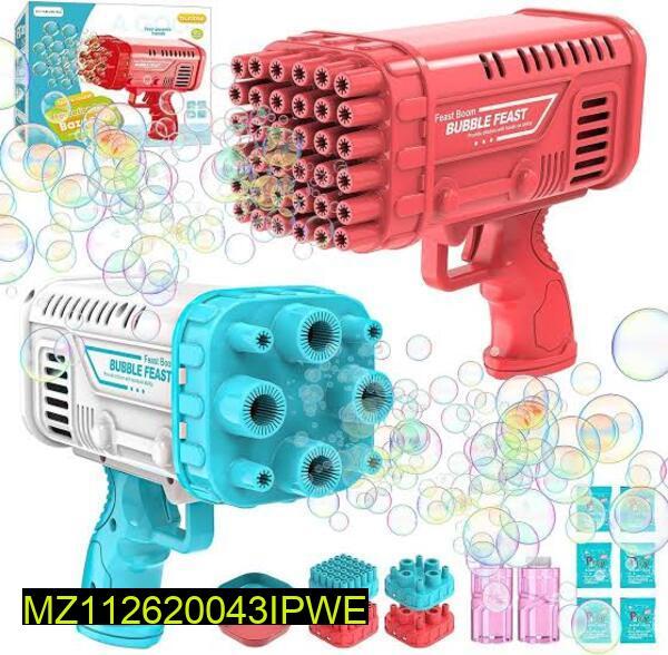 Electric Bubble Gun for Kids Party Fun