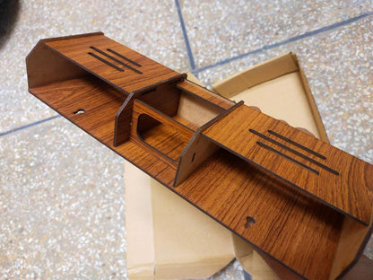 Wooden Mobile & Key Holder with Hooks