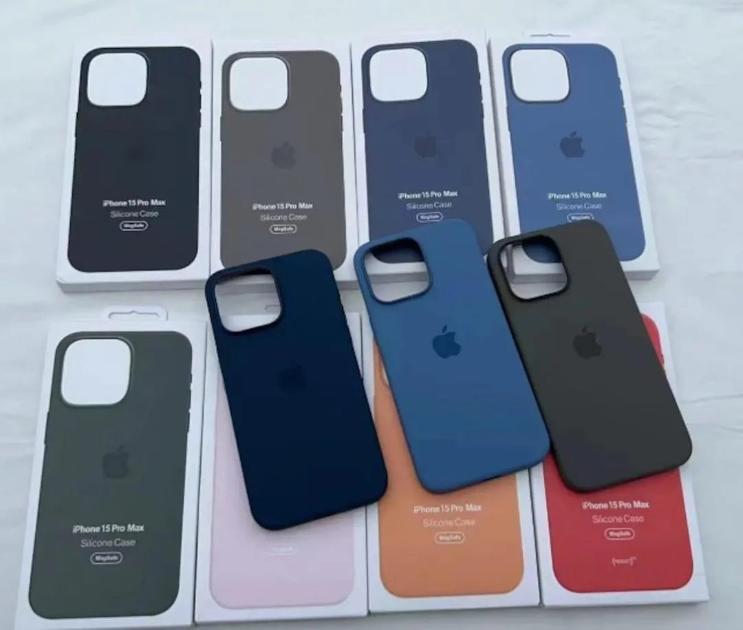 iPhone 15 Plus / 15 Pro Max Official Case - Silicone Mobile Cover