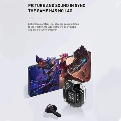 Premium Black Digital Battery Earbuds for Daily Use