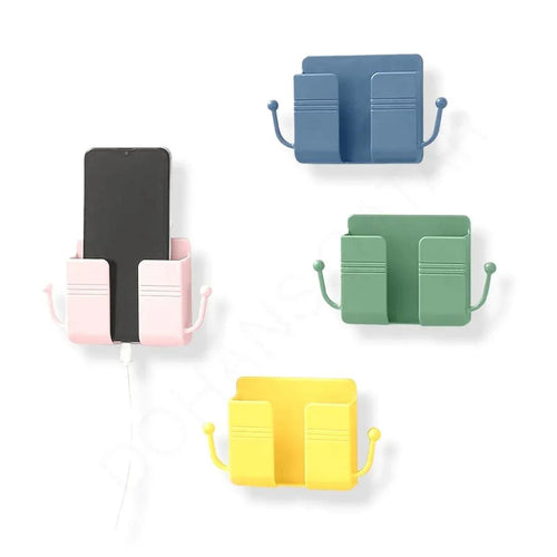 Mobile Phone Holder Multicolor Plastic Wall Mount