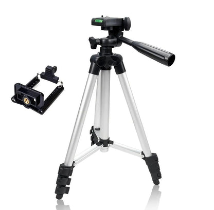 3110 Foldable Tripod Stand for Mobile & DSLR Camera