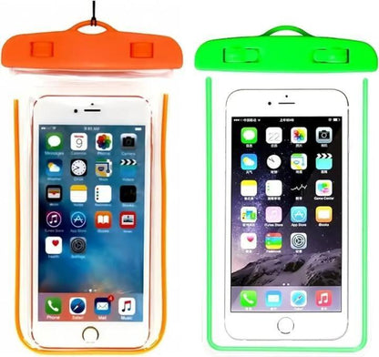 Waterproof Mobile Cover Orange Green UV Coated
