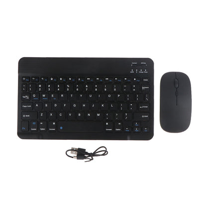 Wireless Bluetooth Keyboard Mouse Set 7x10 Inch Multi Color