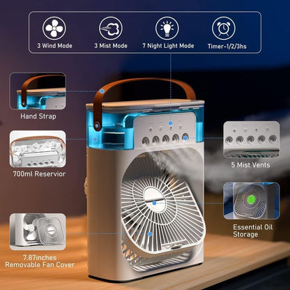 Cooling Fan With Ice  [FREE SHIPPING ALL OVER PAK]
