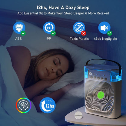 Cooling Fan With Ice  [FREE SHIPPING ALL OVER PAK]