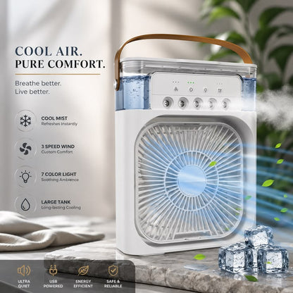 Cooling Fan With Ice  [FREE SHIPPING ALL OVER PAK]