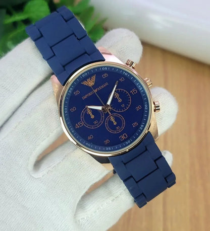 Chronograph watches with Stainless steel strap