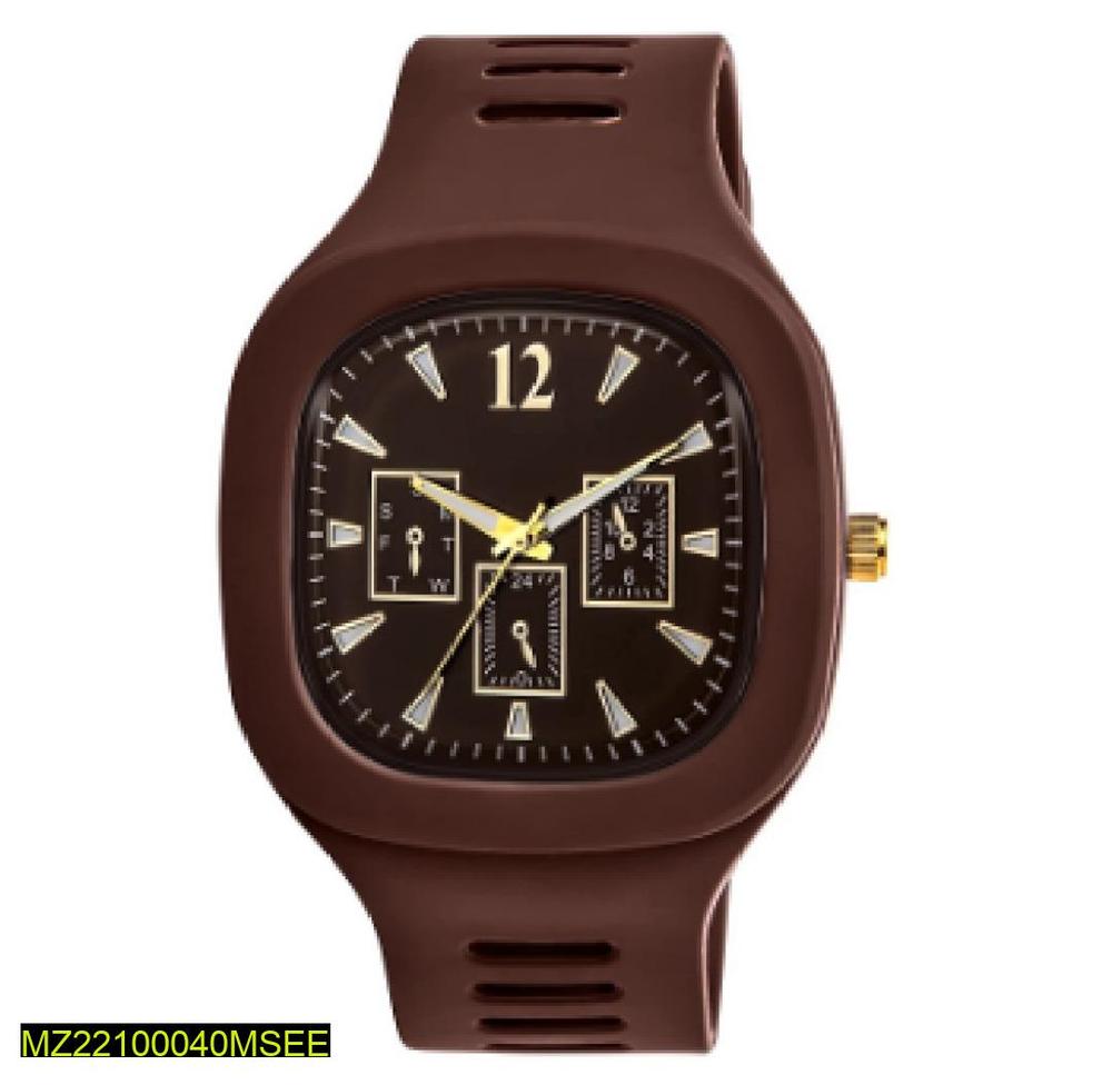 Men's Silicone modern watch