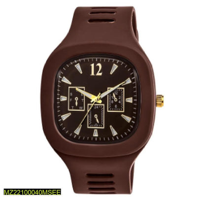 Men's Silicone modern watch