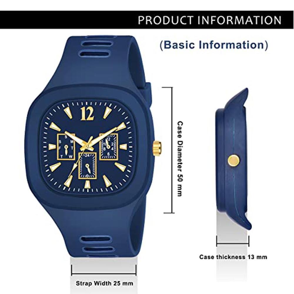 Men's Silicone modern watch