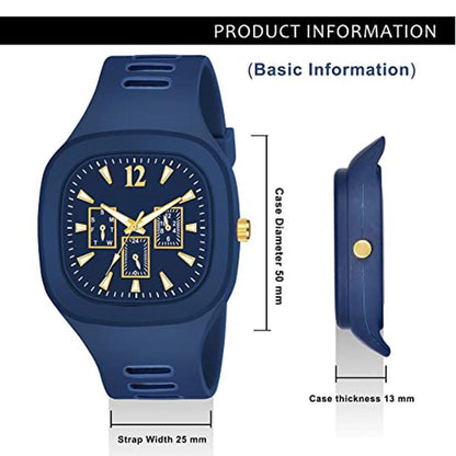 Men's Silicone modern watch